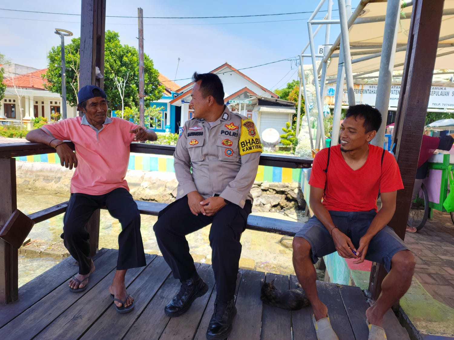 Bripka Marwansyah, Bhabinkamtibmas Pulau Pramuka, Terus Memperkuat Kemitraan dengan Warga