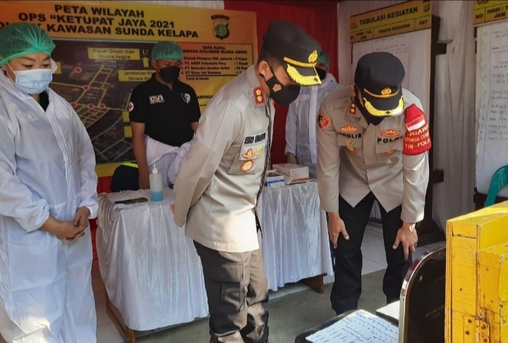 Tinjau Keberangkatan Wisatawan Ke Pulau Seribu, Kapolres: Wisatawan Wajib Terapkan Aturan ProKes