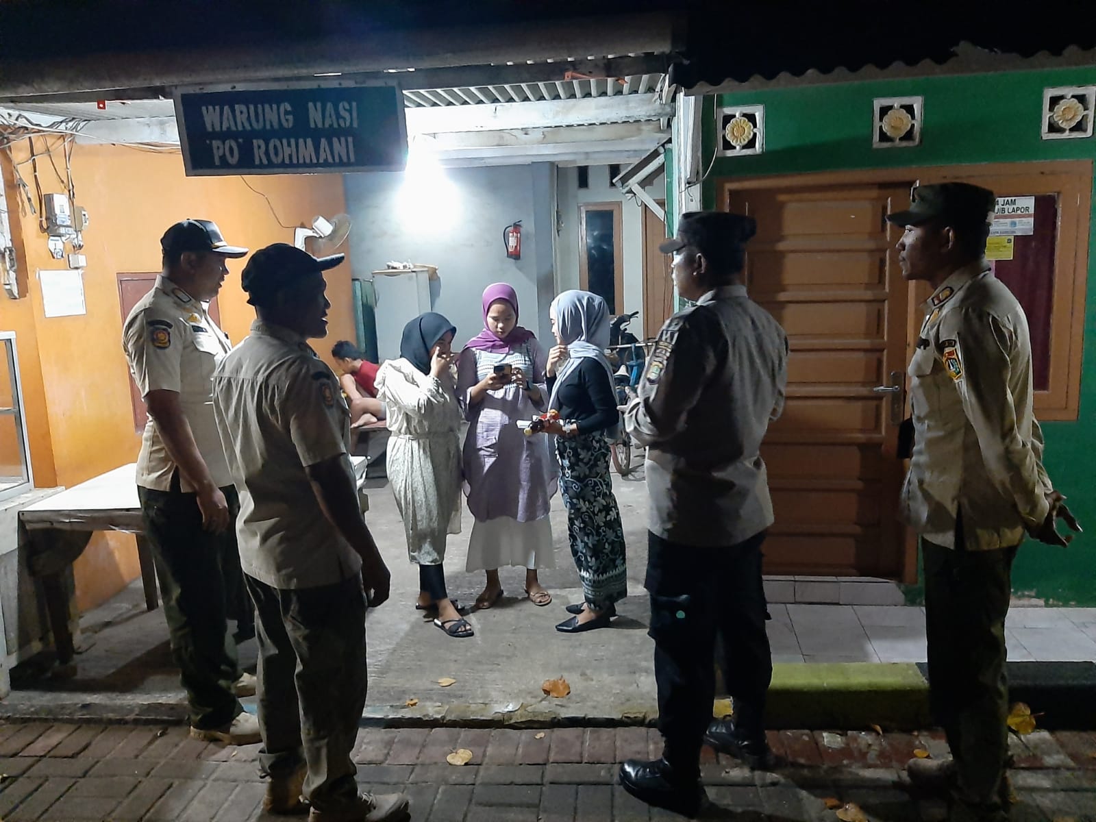 Patroli Malam Dilaksanakan Ciptakan Sitkamtibmas Aman di Kep. Seribu Selatan