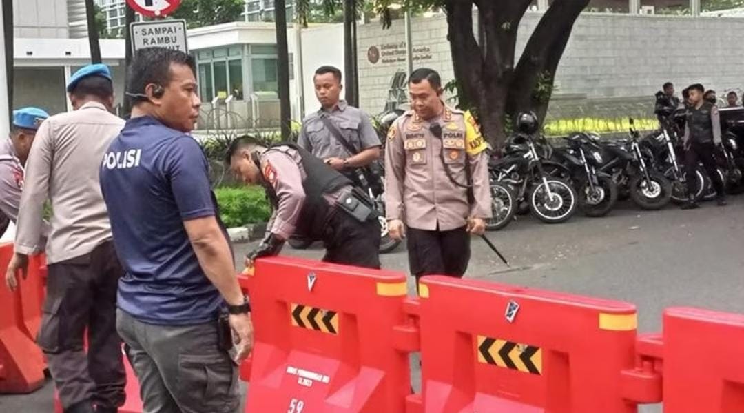 Kawal Aksi Bela Palestina di Depan Kedubes AS, 1.407 Personel Gabungan Dikerahkan
