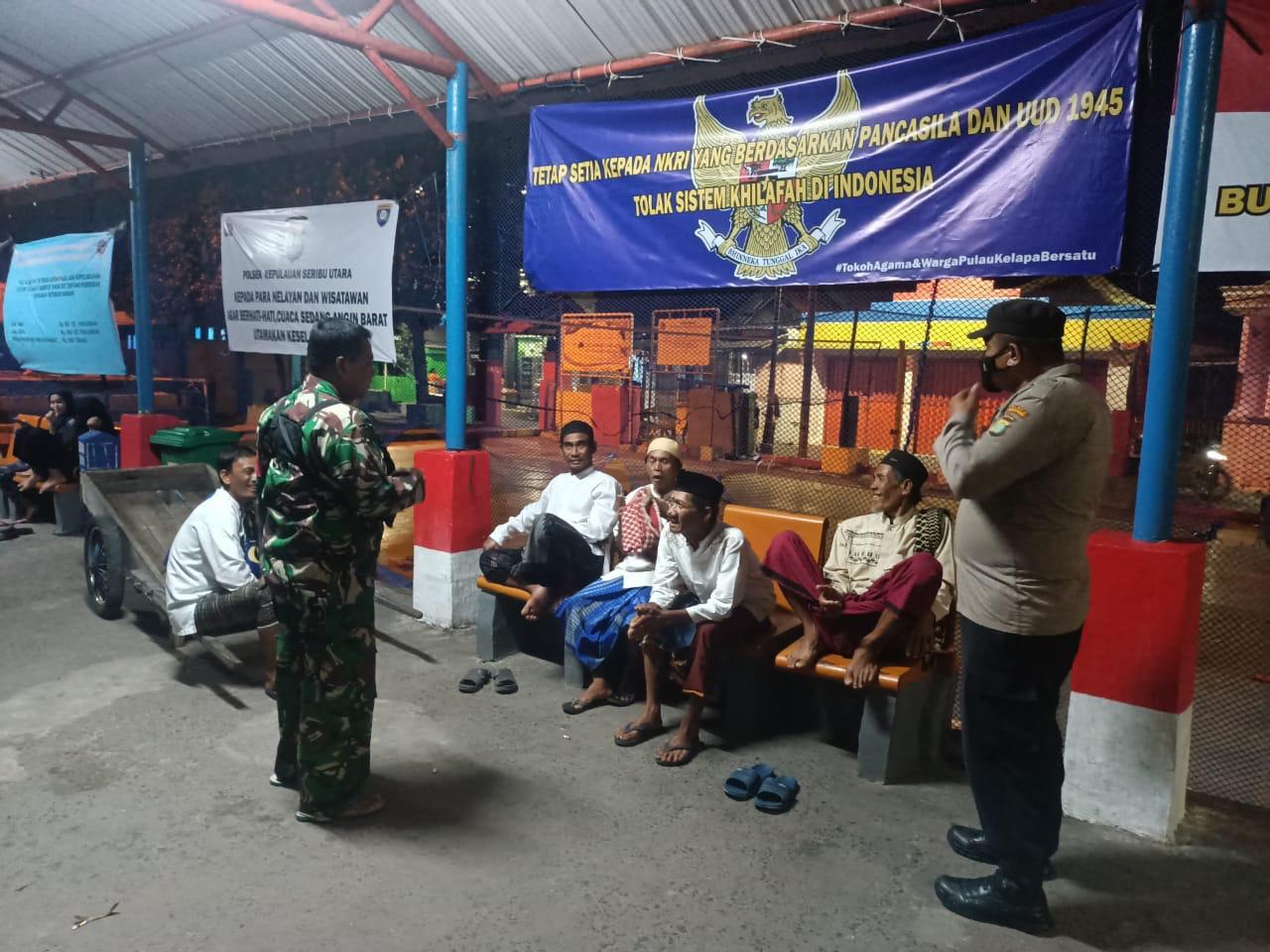 Patroli Malam Polsek Kep. Seribu Utara Cegah Guantibmas Di Kewilayahan