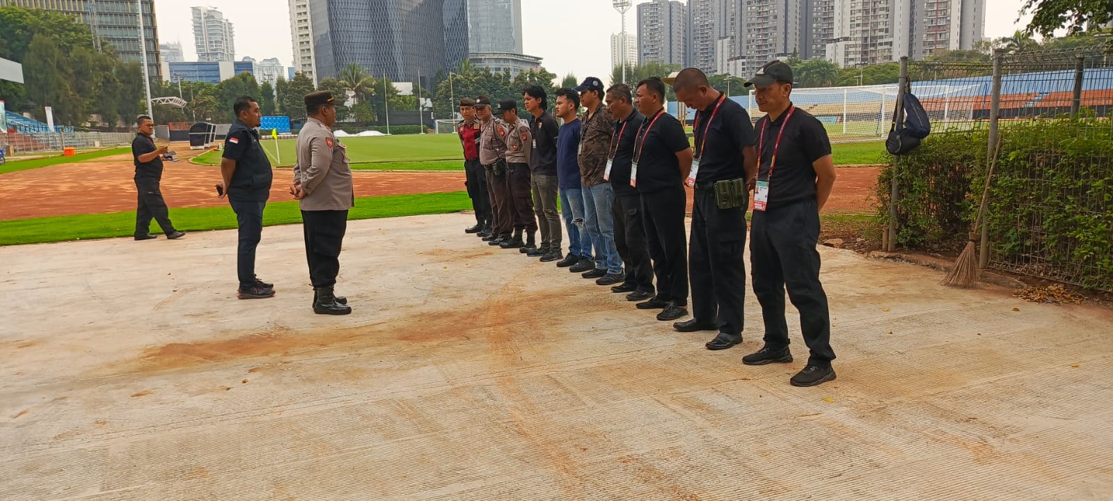 Polda Metro Jaya Amankan Training Team Sepak Bola World Cup U-17