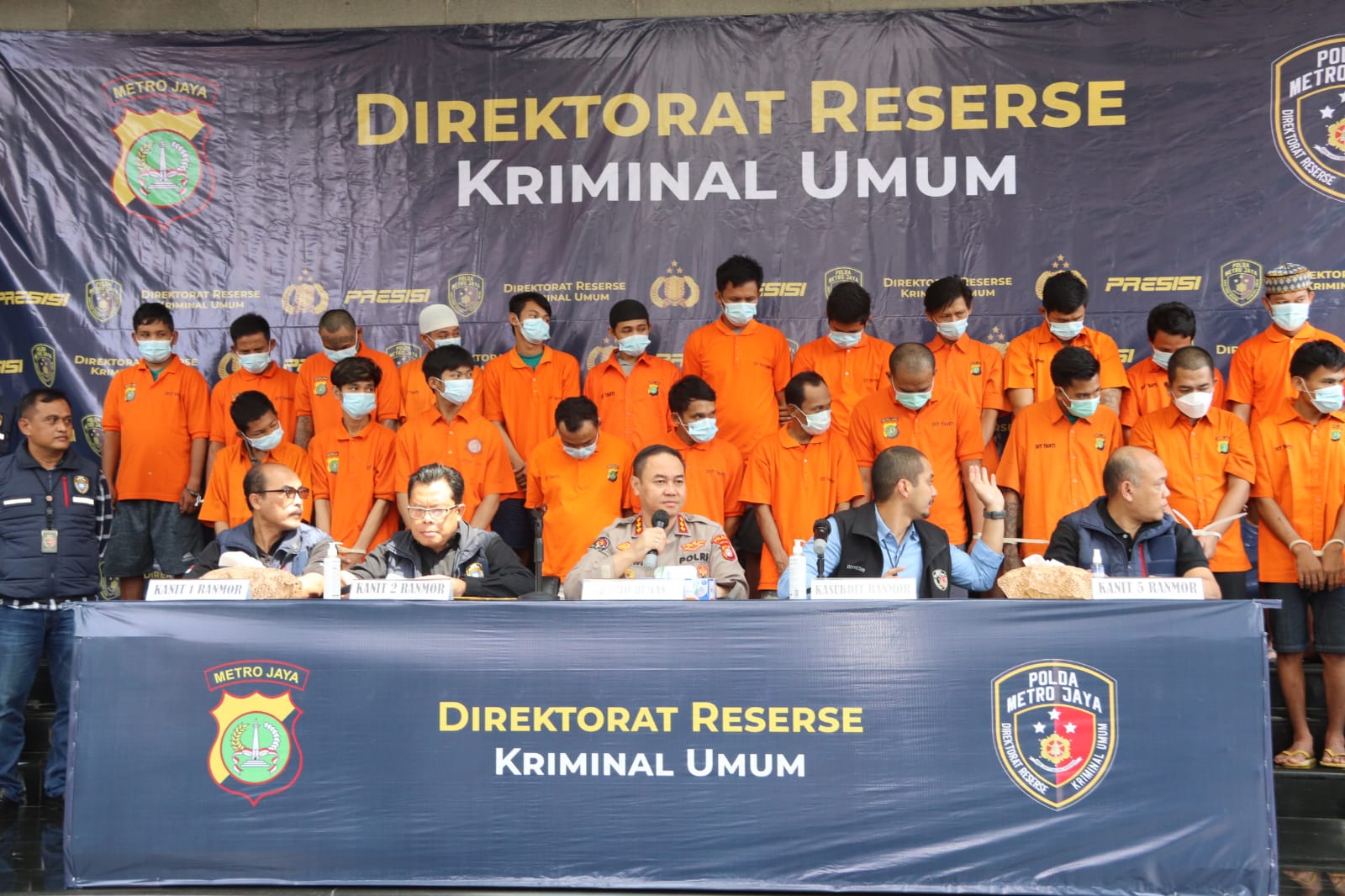 Polda Metro Jaya Berhasil Mengungkap 16 Kasus Curanmor Dalam 3 Bulan
