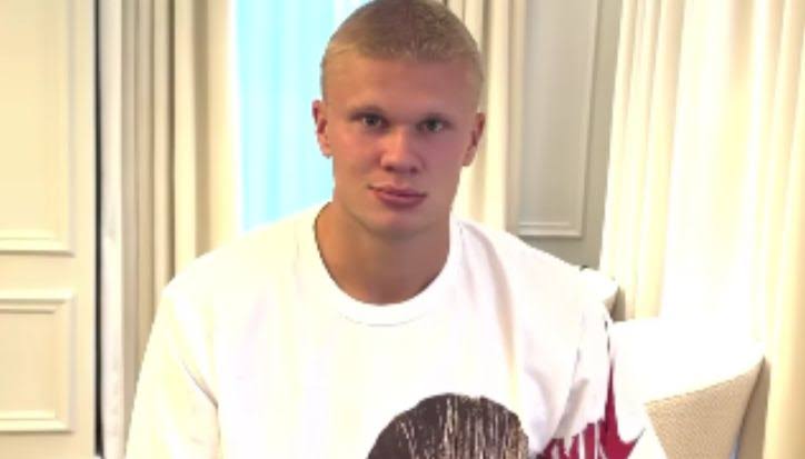 Jelang Liga Inggris Dimulai, Erling Halland Bikin Penggemarnya Shock Dengan Rambut Baru