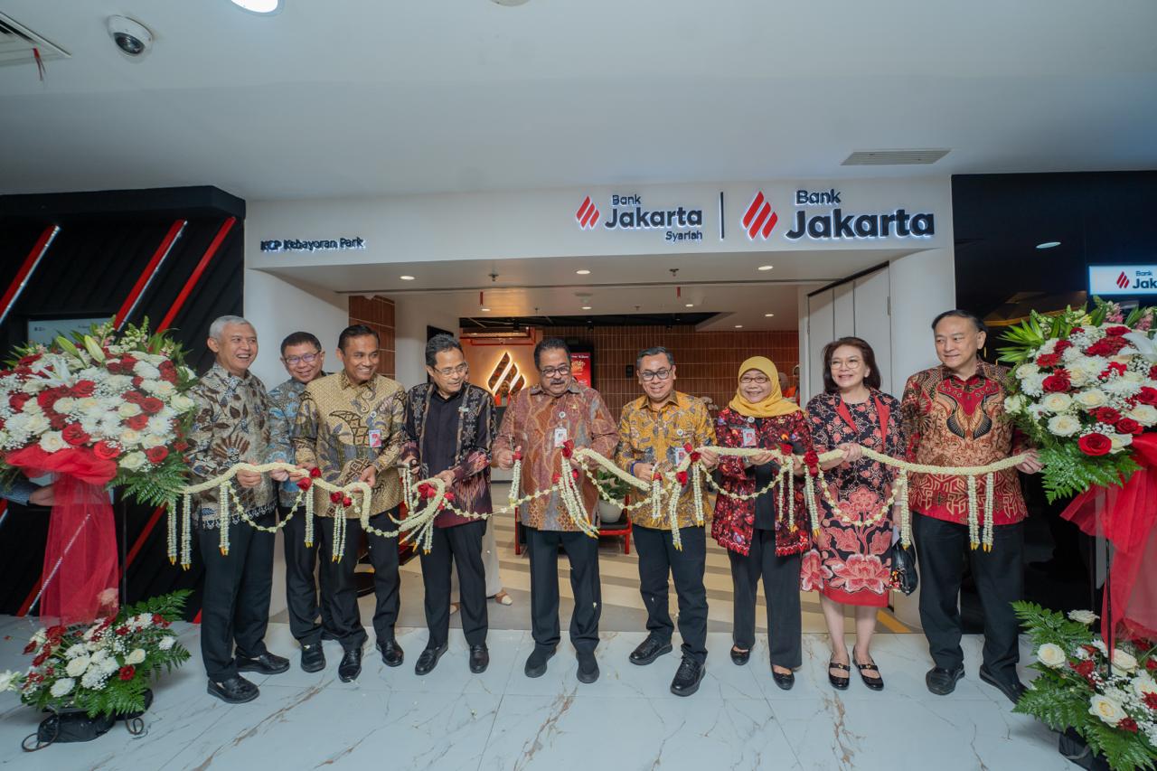 Bank Jakarta Resmikan New Look Branch KCP Kebayoran Park, Hadirkan Wajah Baru yang Lebih Modern