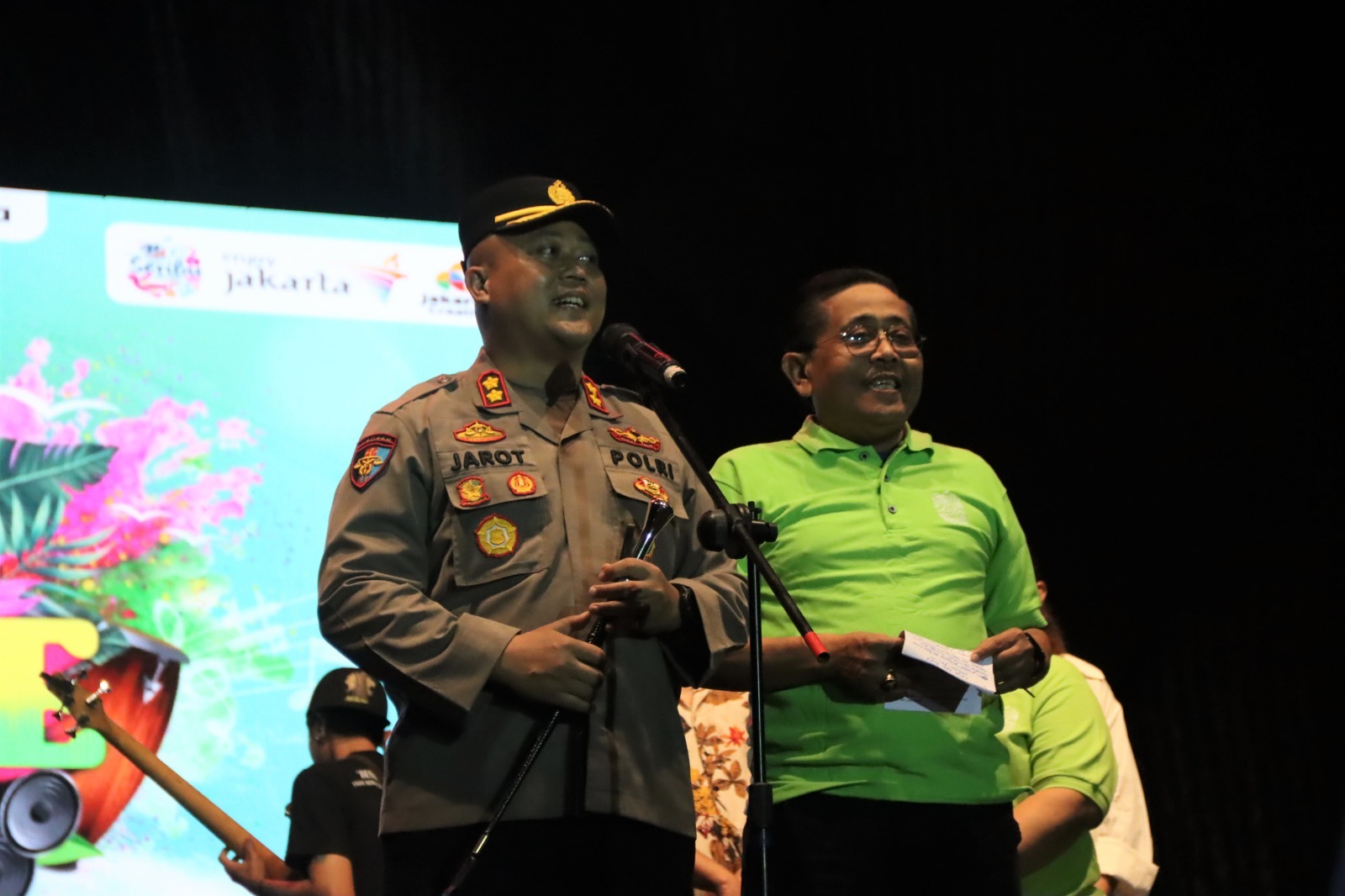 Kapolres Kepulauan Seribu Himbau Kamtibmas dan Ajak Pihak Keamanan Festival Reggae Bersikap Humanis