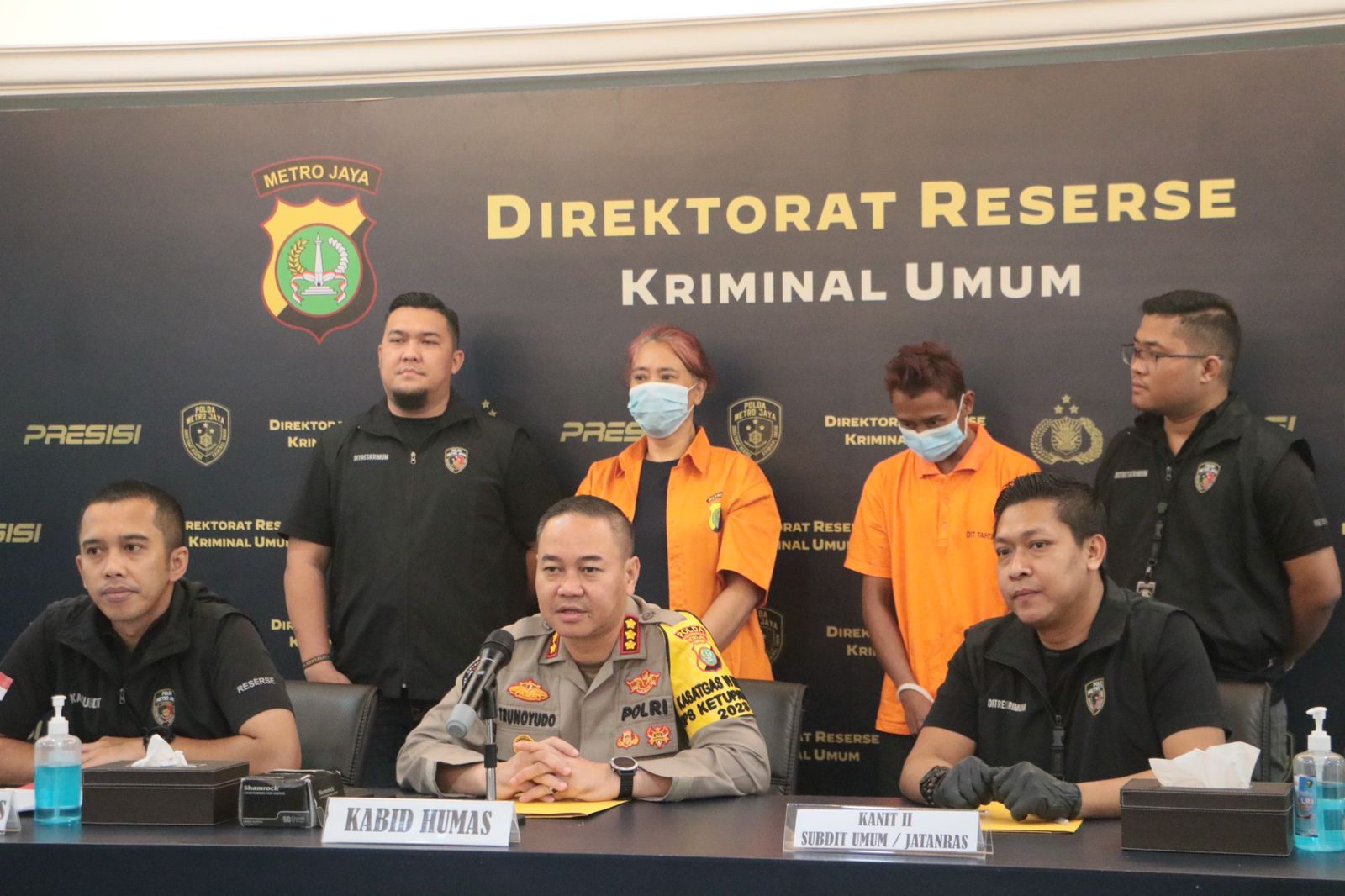Polisi Tangkap 2 Pelaku Pembunuhan Berencana Motif Sakit Hati di Jakarta Barat 