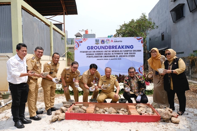 Bank Jakarta Dukung Pengelolaan Sampah Organik Jakarta Lewat Biodigester Komunal