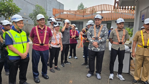 Tinjau Reservoir PAM JAYA, Komisi B Dukung Langkah PAM JAYA Tekan NRW