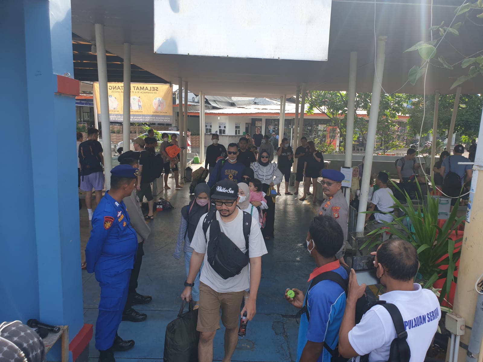 Pam Dermaga Marina Setiap Hari oleh Polres Kepulauan Seribu