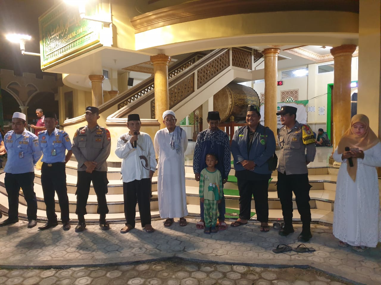 Polsek Kepulauan Seribu Selatan Gelar Pengamanan Malam Takbir