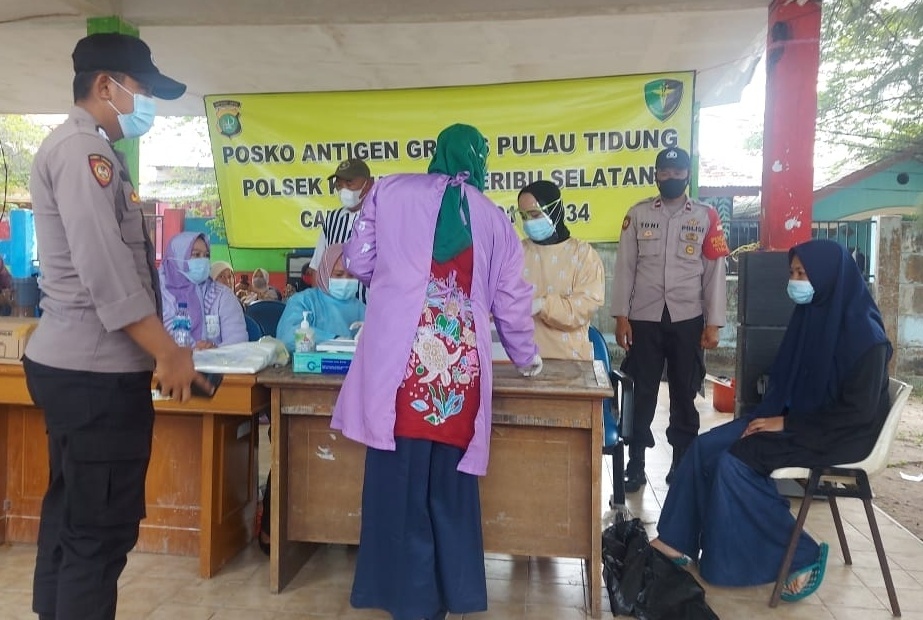 4 KTJ di Kep Seribu Selatan, Terus Lakukan Giat Pencegahan Penyebaran Covid-19