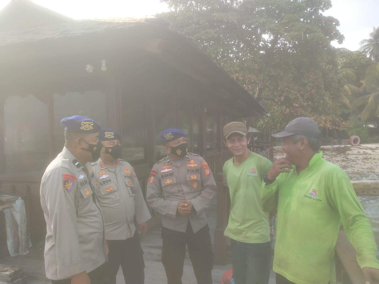 Patroli Sat Polair Laksanakan Sambang ke Pulau Ayer