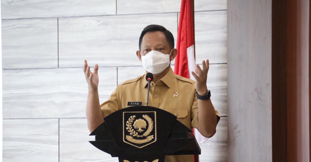 Covid-19 Meroket di India, Mendagri : Jangan Lengah Terapkan Prokes  