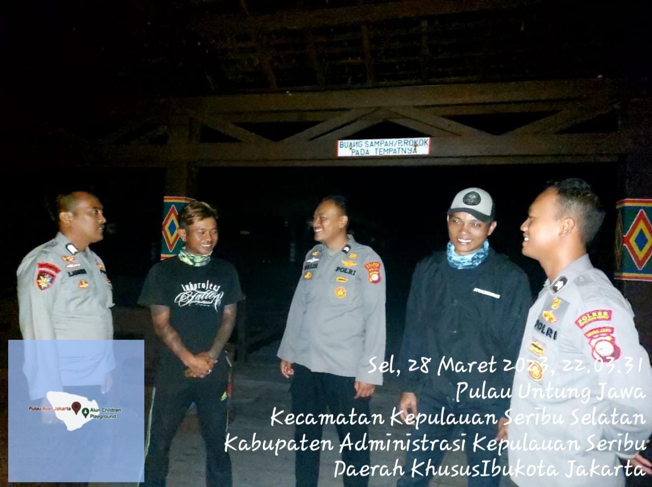 Patroli Satuan Polair Polres Kepulauan Seribu Jaga Laut Tetap Aman