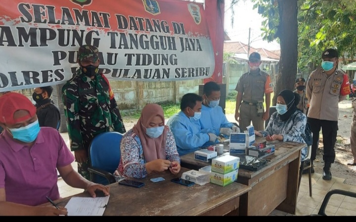 Semua Wisatawan Di Kep Seribu Selatan Dapat Layanan Rapid Tes Gratis Di Pos KTJ