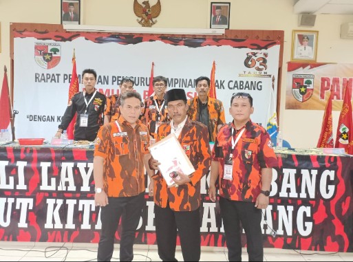 Jamaludin Kembali Terpilih Menjadi Ketua PAC Pemuda Pancasila Kecamatan Cilincing