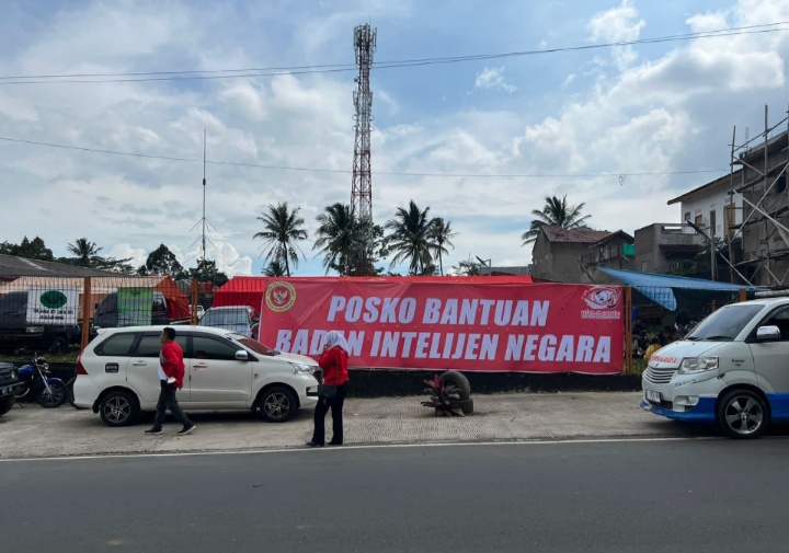 BIN Gelar Posko Bantuan Bagi Korban Gempa di Cianjur