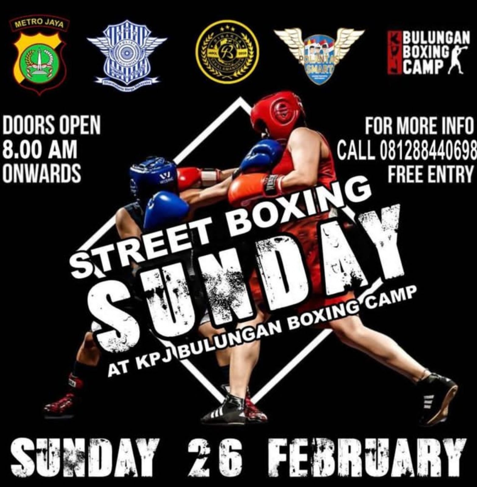 Mengurangi Kenakalan Remaja, Ditlantas Polda Metro Gelar Street Boxing