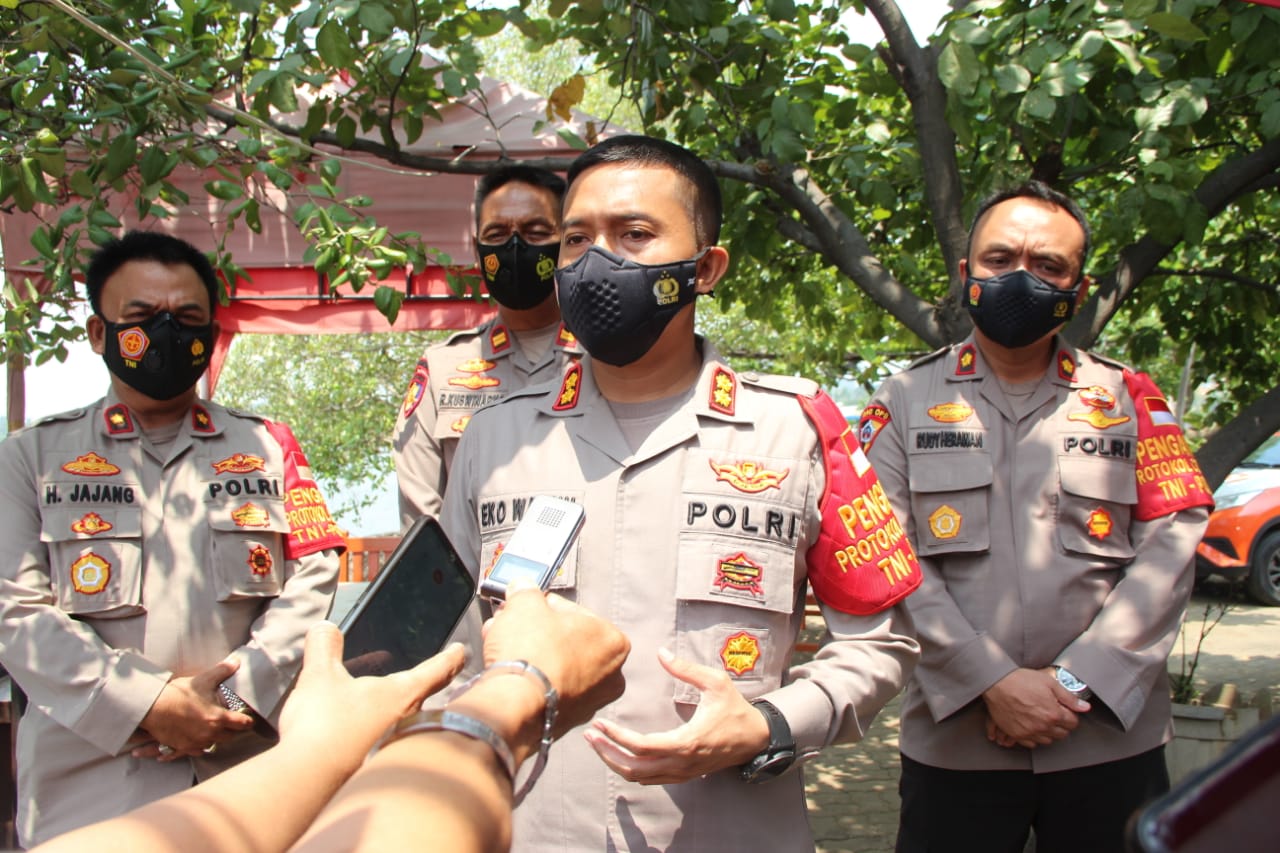 Terus Tingkatkan Pengawasan Prokes, Polres Kep Seribu Berhasil Tekan Angka Covid 19