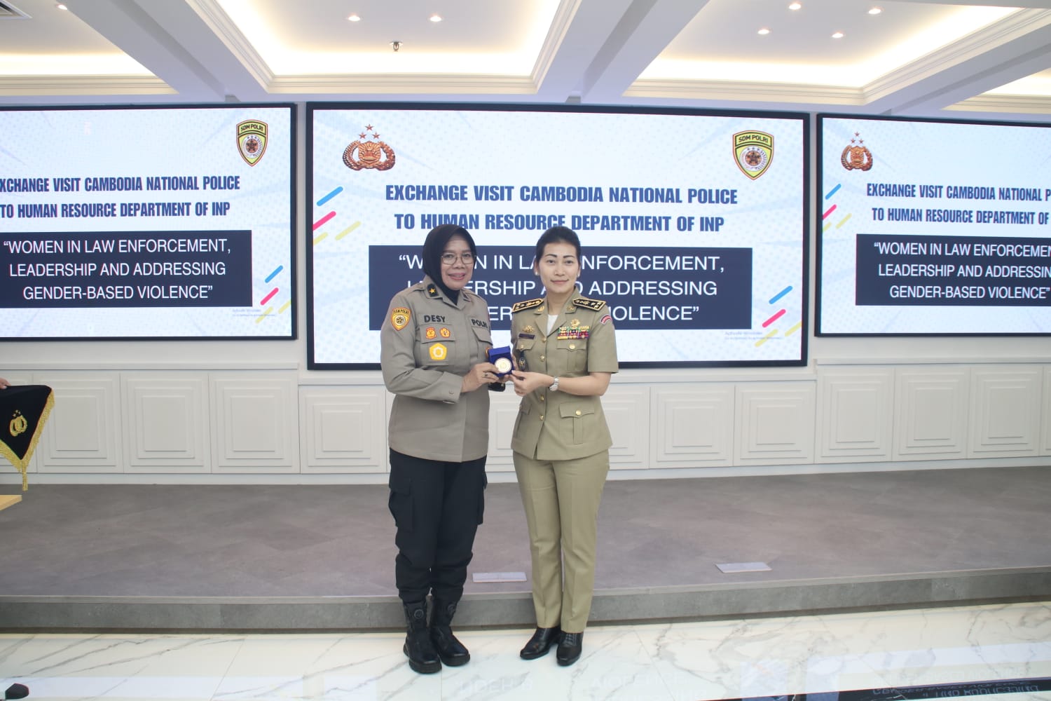 Studi Banding ke Indonesia, Kepolisian Kamboja Ingin Belajar tentang Pemberdayaan Polwan dan Pengarusutamaan Gender dari Polri