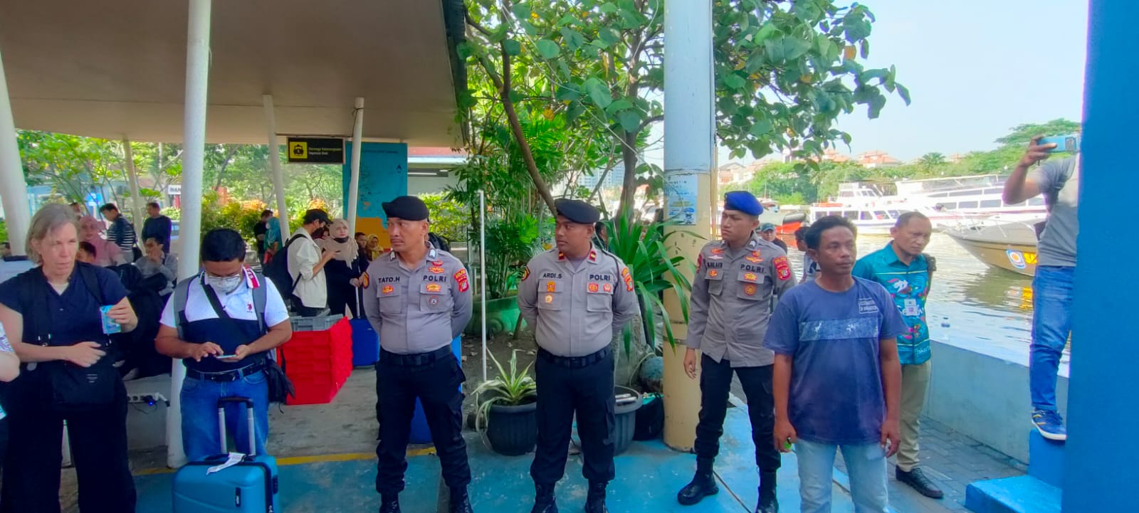 Pengamanan Dermaga Marina Memberikan Rasa Aman Wisatawan
