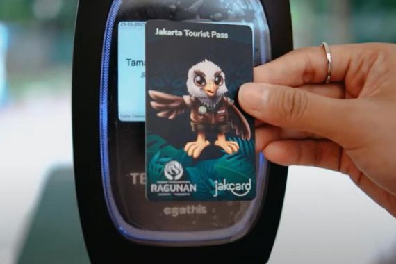 Pengguna JakCard Meningkat Pada Libur Lebaran, Transaksi Keuangan di Ragunan Lancar