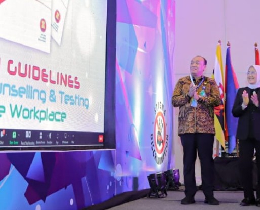 Kemnaker Bekerjasama Denga IDKI dan ASEAN OSHNET Luncurkan Pedoman Konsultasi Pencegahan HIV-AIDS