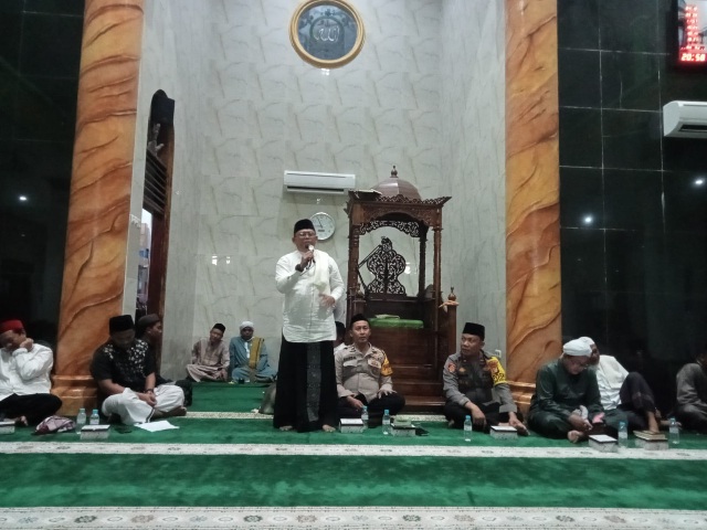 Wakapolsek Kepulauan Seribu Utara Ajak Warga Sambut Tahun Baru 2024 dengan Kegiatan Tasyakuran dan Ajakan Meningkatkan Iman dan Taqwa Menyongsong Pemilu
