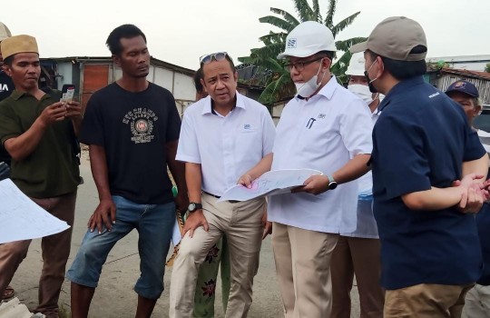 PAM JAYA Siap Tingkatkan Pelayanan Guna Penuhi Kebutuhan Air Bersih Di Marunda Kepu
