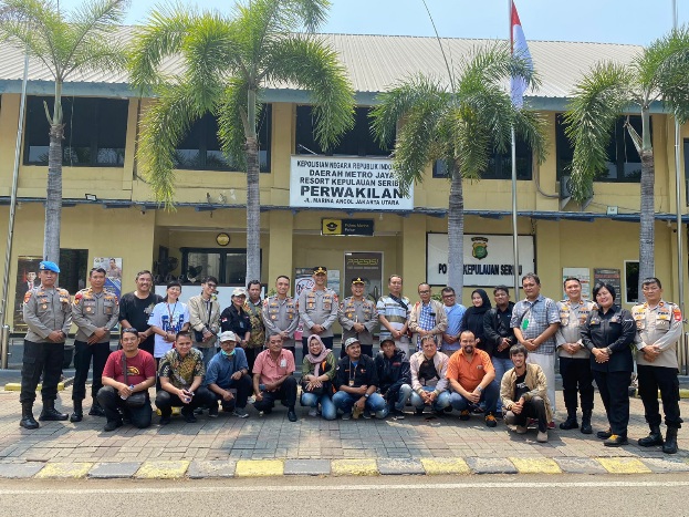 Kapolres Kepulauan Seribu Gagas Kemitraan Erat dengan Wartawan dalam Coffee Morning