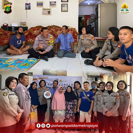 Srikandi Bid Humas Polda Metro Jaya Gelar  Curhat bersama Warga RW 03, Senayan