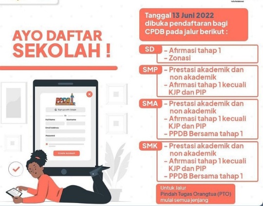 PPDB Online Untuk Jenjang SMA Di DKI Dibuka Hari Ini, Begini Cara Daftarnya