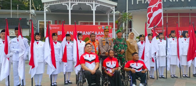 Tiga Pilar Kota Administrasi Jakpus  Gelar Bulan Kebangsaan, Upacara Bendera Setiap Hari