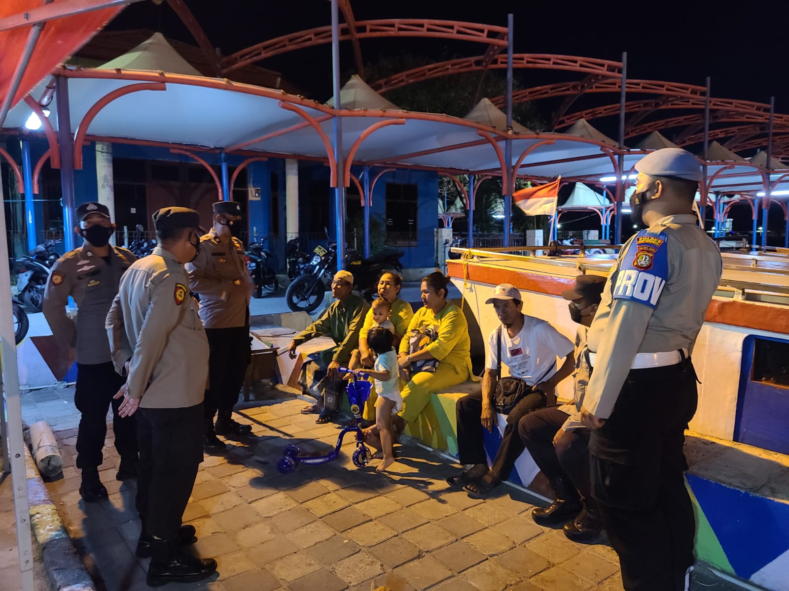 Wakapolsek : Soliditas Kuat, Harkamtibmas Kepulauan Seribu Utara Terjaga