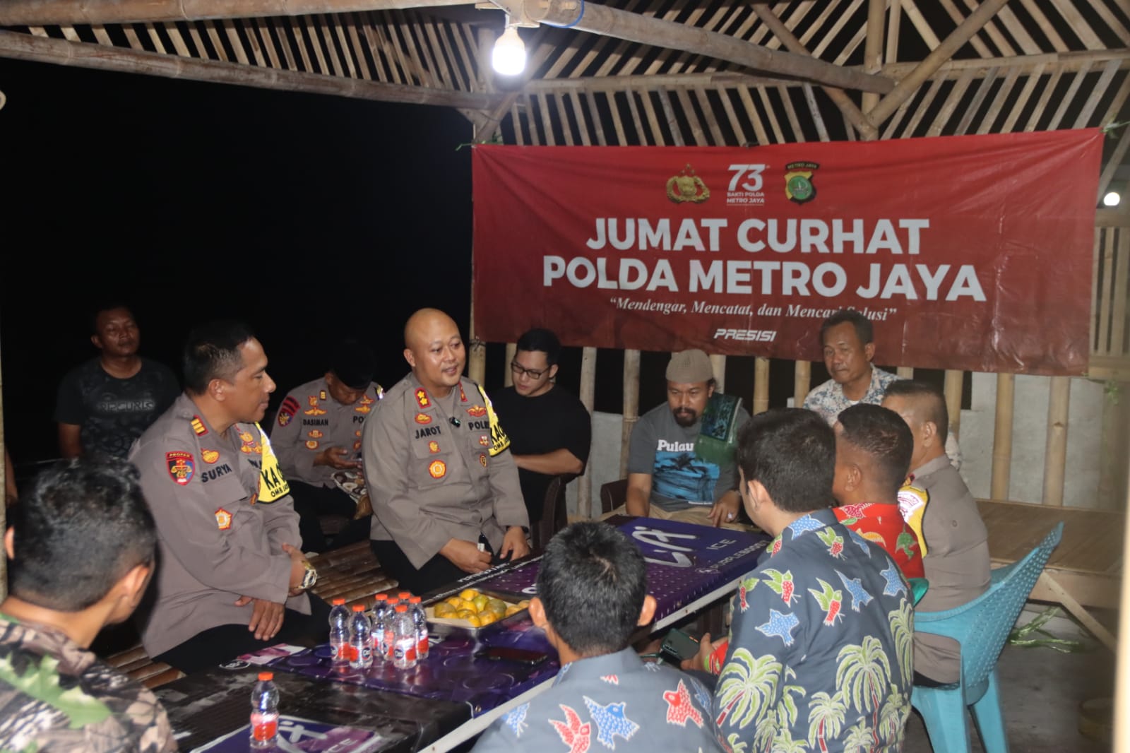 Kapolres Kepulauan Seribu Gelar Jumat Curhat di Pulau Pramuka untuk Mendengar dan Memberikan Solusi