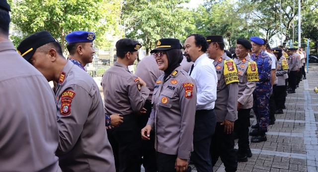 Kapolres Kepulauan Seribu Gelar Halal Bihalal Bersama Anggota dalam Suasana Idul Fitri 2025
