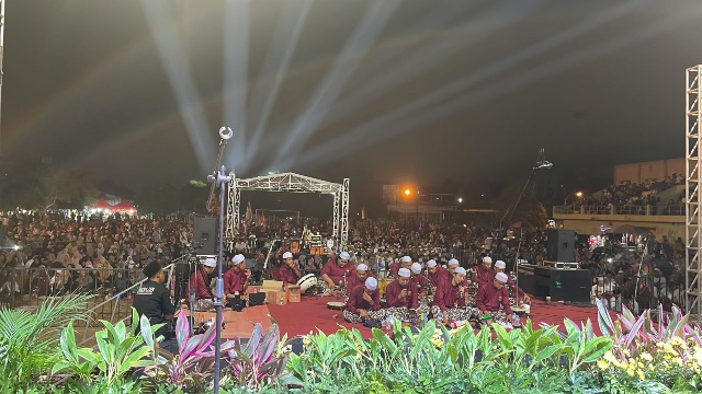 Kapolsek Bantar Gebang Memastikan Keamanan Peringatan Maulid Akbar dan Haul Habib Ali di Bekasi