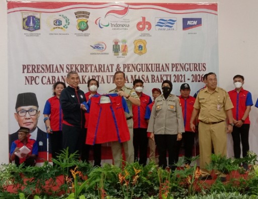 Walikota Jakut Resmikan Kantor Sekretariat Dan Kukuhkan Pengurus NPC