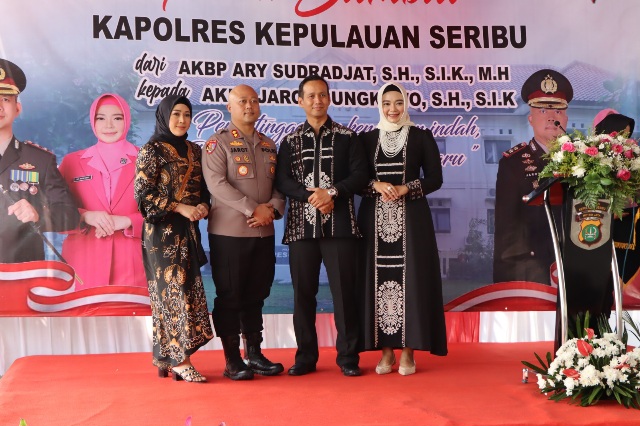 Polres Kepulauan Seribu Gelar Acara Pisah Sambut Kapolres: Kedepan, Jadikan Silahturahmi dan Kerjasama sebagai Prioritas