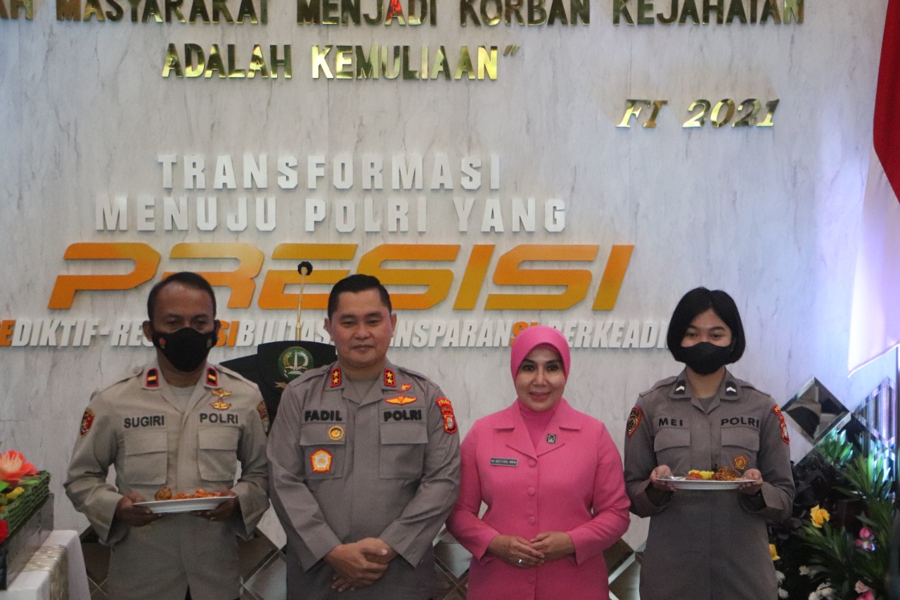 Syukuran Sederhana Dalam Perayaan HUT Polda Metro Jaya ke-73