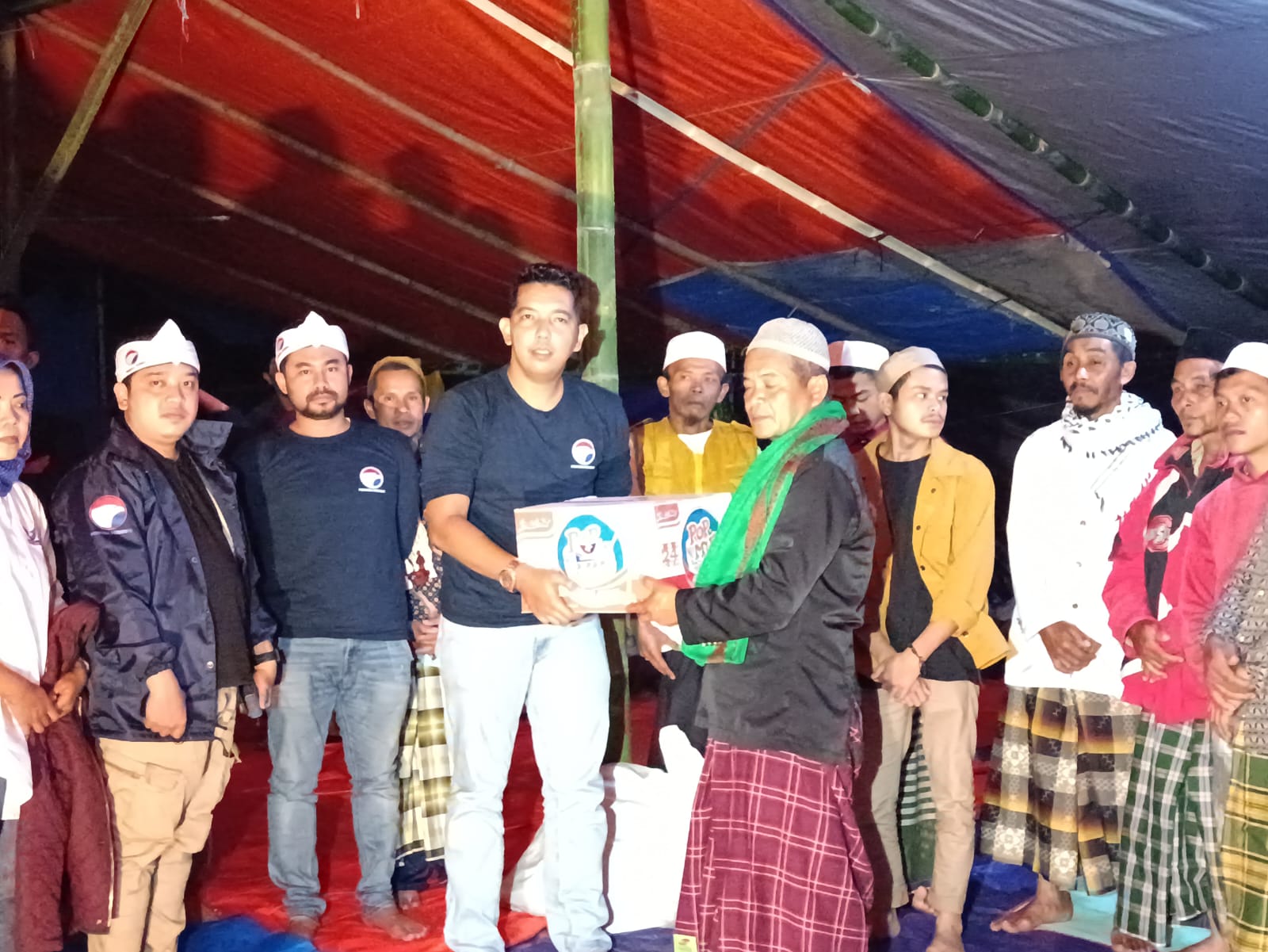 Pemuda Perindo Adakan Bantuan Sosial kepada Korban Gempa Cianjur
