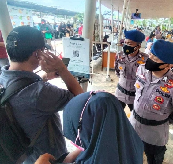 Hendak ke Pulau Seribu dari Dermaga Marina Ancol, 198 Penumpang Kapal Diwajibkan Scan PeduliLindungi