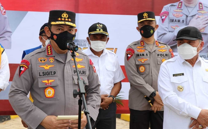 Tinjau Lokasi IKN, Kapolri Ingin Pastikan Proses Pembangunan Berjalan Lancar