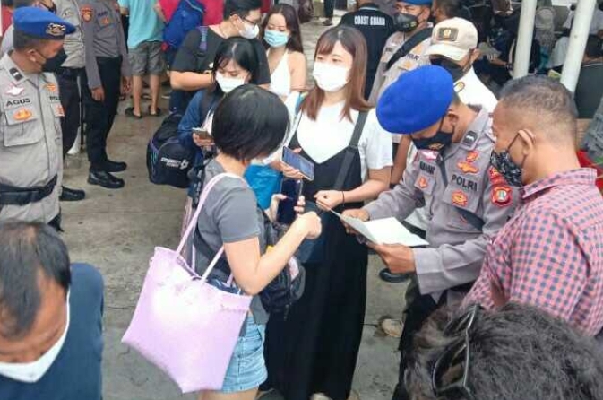 364 Penumpang Kapal Ke Pulau Seribu di Dermaga Marina Ancol Scan PeduliLindungi