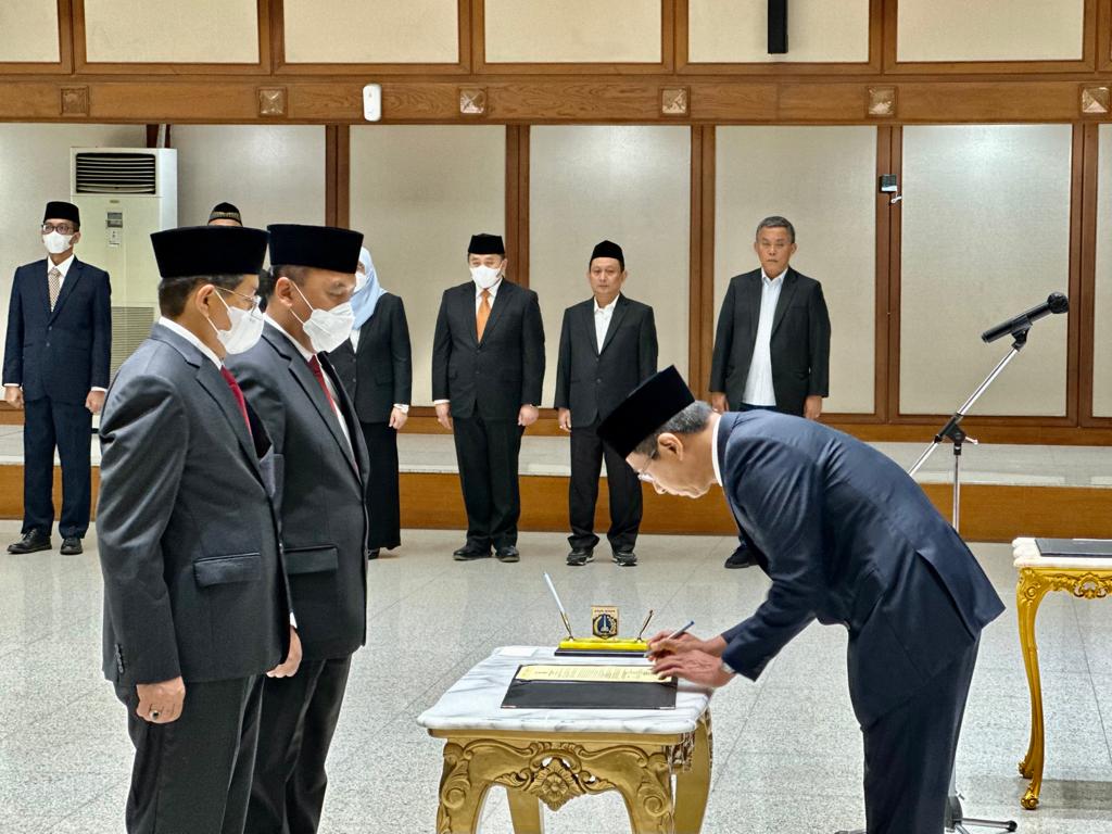 Uus Kuswanto Dipilih Heru Budi Menjadi Sekda DKI Gantikan Marullah Matali