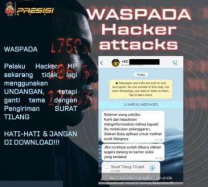 Marak Penipuan Modus Kirim Surat Tilang Format Aplikasi, Ini Imbauan Polisi