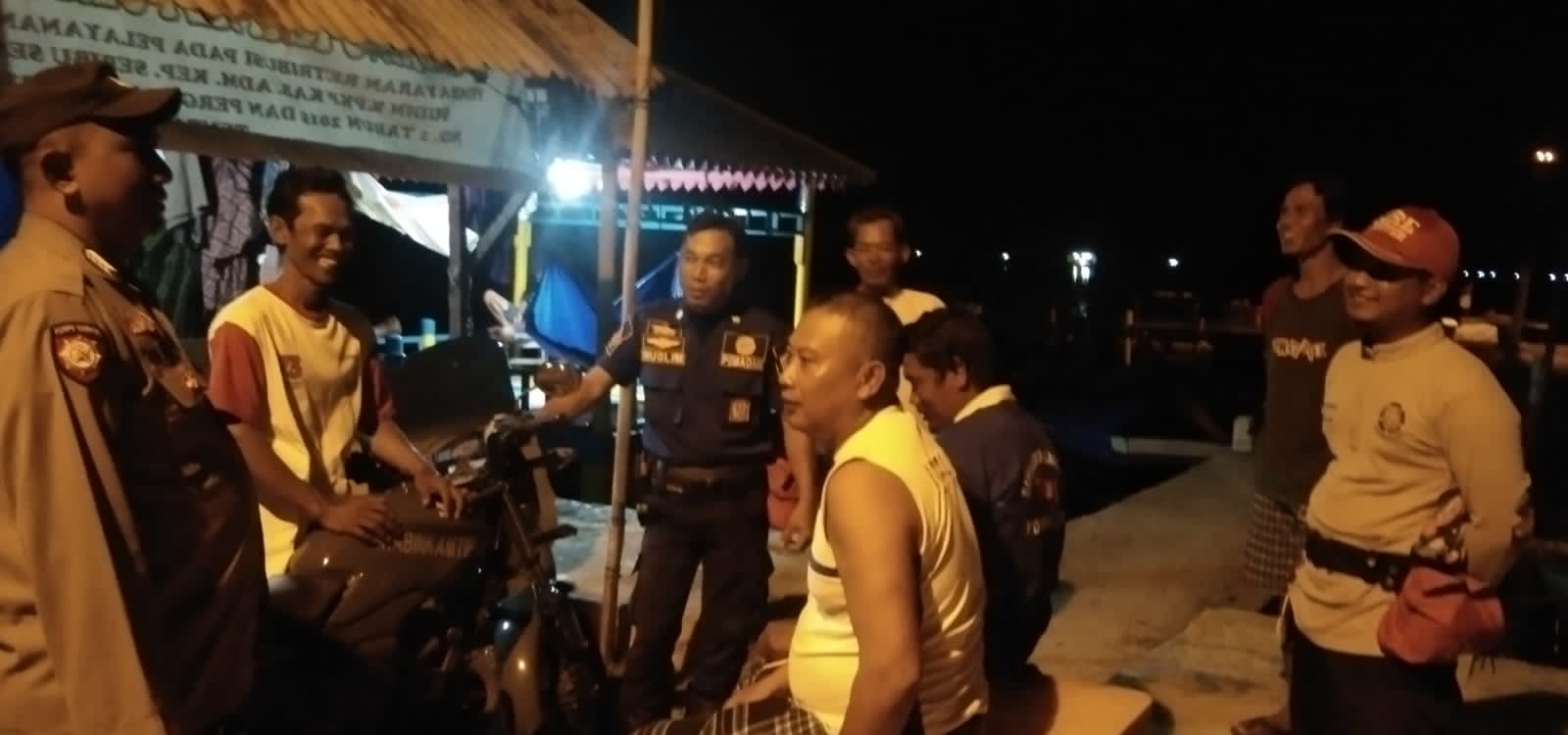 Patroli Ramadhan Pulau Untung Jawa Cegah Guantibmas