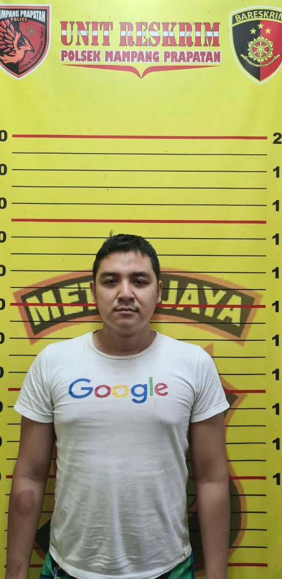 Polsek Mampang Amankan Pengguna Senpi Illegal yang Viral di Medsos