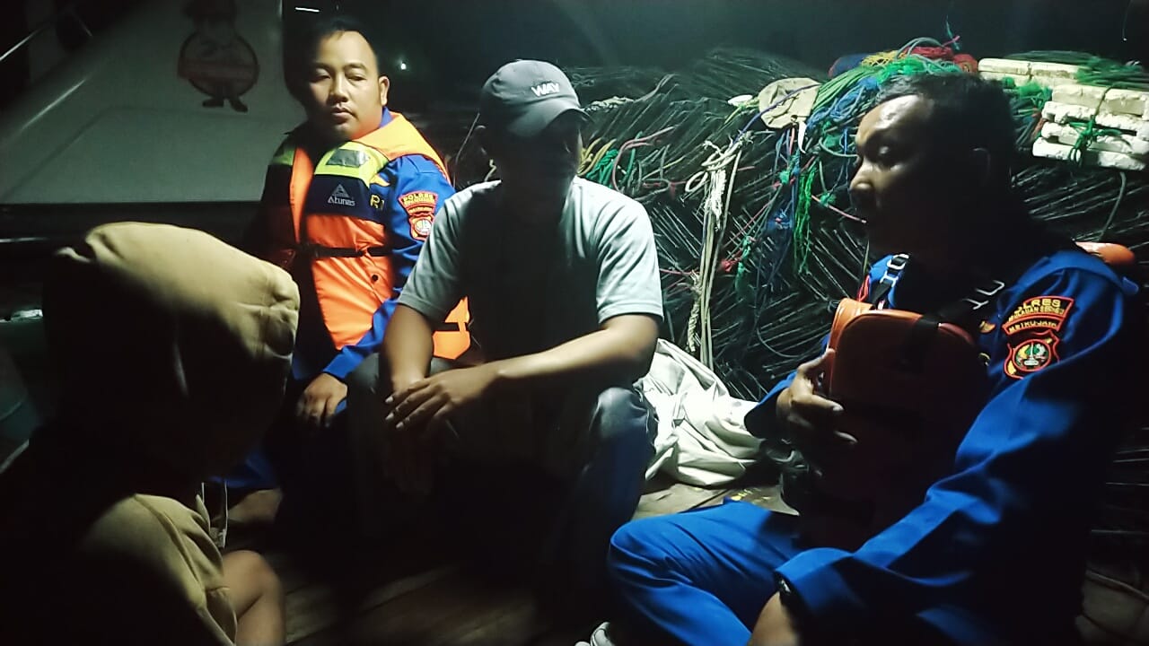 Patroli Malam Sat Polair, Ciptakan Sitkamtibmas Yang Kondusif